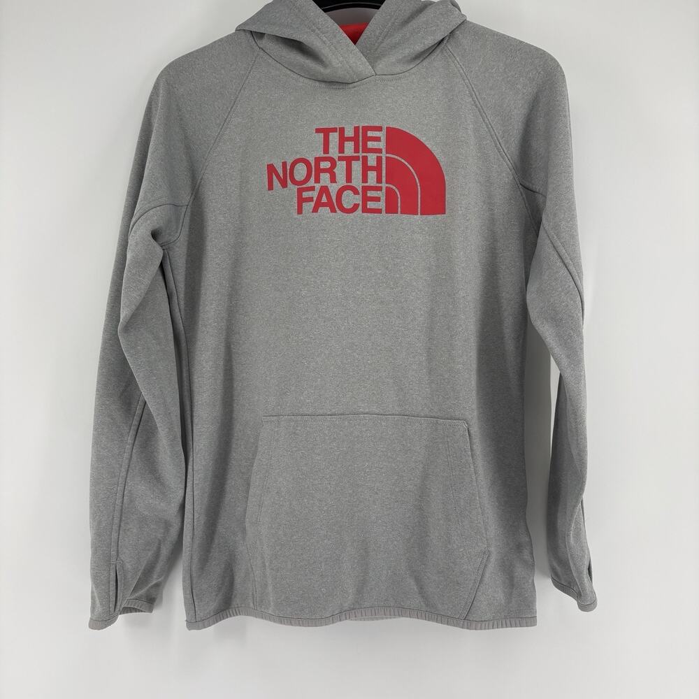 The North Face Women's Half Dome Hoodie Size Medium Gray Sweatshirt Pullover